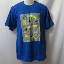 【中古】 【送料無料】 古着 メンズL adidas/アディダス サッカー 日本代表 応援Tシャツ Go For 2006 ブルー 546891