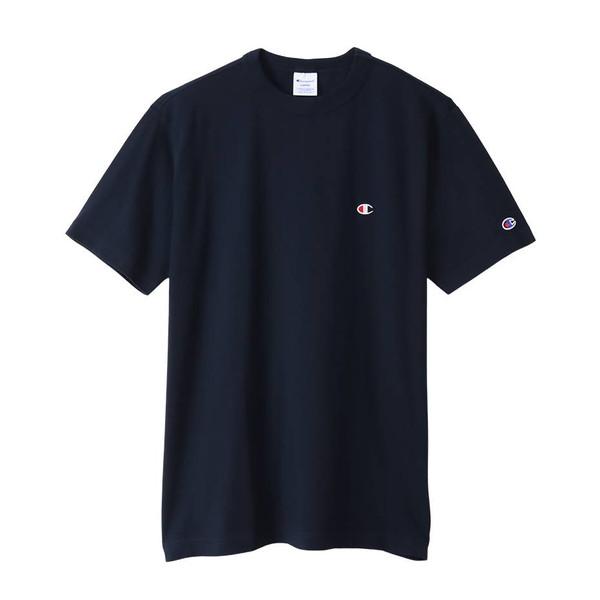 【新品】 CHAMPION/チャンピオン C3-X352-370 SHORT SLEEVE T-SHIRT CASUAL WEAR Tシャツ 半袖 ネイビー