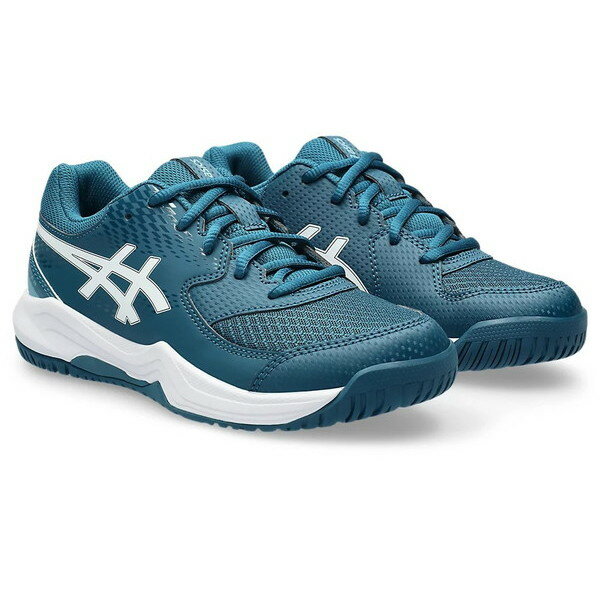 【新品】 asics/アシックス 1044A077-400 GEL-DEDICATE 8 GS テニスシューズ ジュニア オールコート用 Restful Teal/White