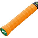 【新品】 YONEX/ヨネックス AC137-160 ウェットスーパーグリップタフ 1本入り テニス バドミントン アクセサリー グリップテープ ブライトオレンジ(4)