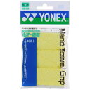 【新品】 YONEX/ヨネックス AC403-3-004 ナノタオルグリップ バドミントン アクセサリー グリップテープ イエロー