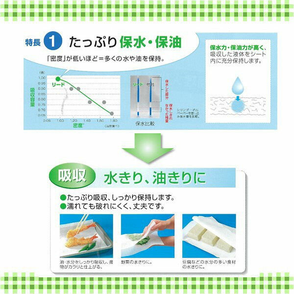 【送料無料】 リードペーパー 中サイズ (75枚×2ロール) 6袋入 ライオン ケース販売 業務用