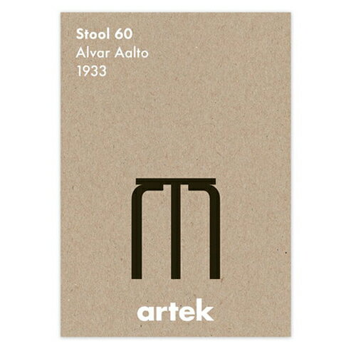 アルテック 50×70ポスター 全3種【正規代理店品】【artek】【北欧家具】【復刻】【インテリア】【アルヴァ・アアルト】【スツール】 【フィンランド】