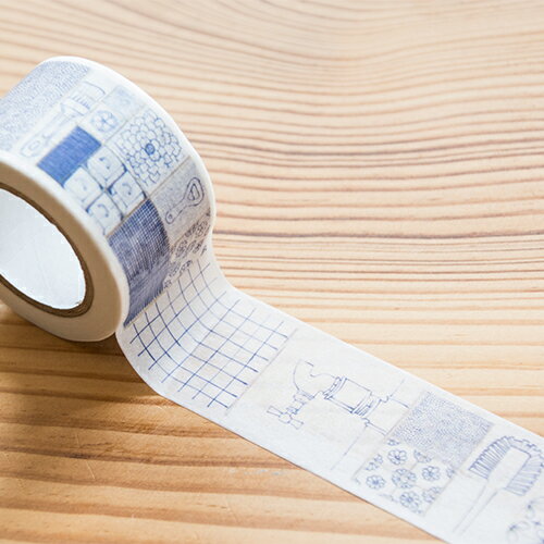 【レビューでクーポン&プレゼント】マリアンヌハルバーグ マスキングテープ キッチンタイル 30mm (インテリア 北欧雑貨 Marianne Hallberg ...