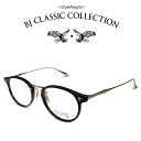 BJ CLASSIC COLLECTION COMBI COM-510A LT C-1-1 ブラック ゴールド BJクラシックコレクション 度付きメガネ 伊達メガネ メンズ レディース 本格眼鏡 （お取り寄せ）