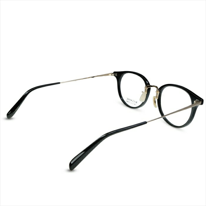 BJ CLASSIC COLLECTION COMBI COM-510N ET C-1-1 ブラック ゴールド BJクラシックコレクション 度付きメガネ 伊達メガネ メンズ レディース 本格眼鏡