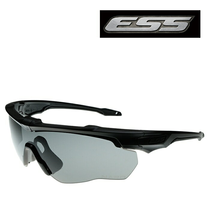 【国内正規品】ESS CROSSBLADE NARO 2LS EE9034-01 タクティカルサングラス 防弾サングラス メンズ レディース スポーツ UVカット トレイルランニング ビーチバレー オフロードレーシング バイク 登山 トライアスロン 自転車 野球 自衛隊 消防