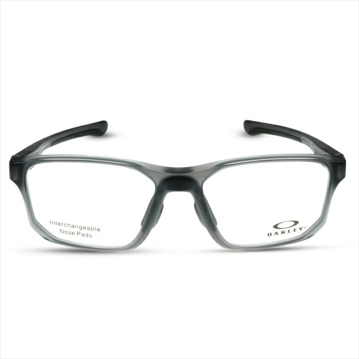 OAKLEY CROSSLINK FIT OX8142-0256 Satin Grey Smoke オークリー メガネ フレーム クロスリンクフィット 度付きメガネ 伊達メガネ ユニセックス スポーツ アスリート