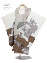 七五三 (レンタル)753 女の子 3歳被布レンタル AP3309 グレー ベージュ 鶴 古都小町 女児 七五三被布 被布 貸衣装 和装 お正月 お祝い きもの 3歳 七五三 3才女の子 人気柄 子供 753 かわいい 人気 新品足袋プレゼント 送料無料