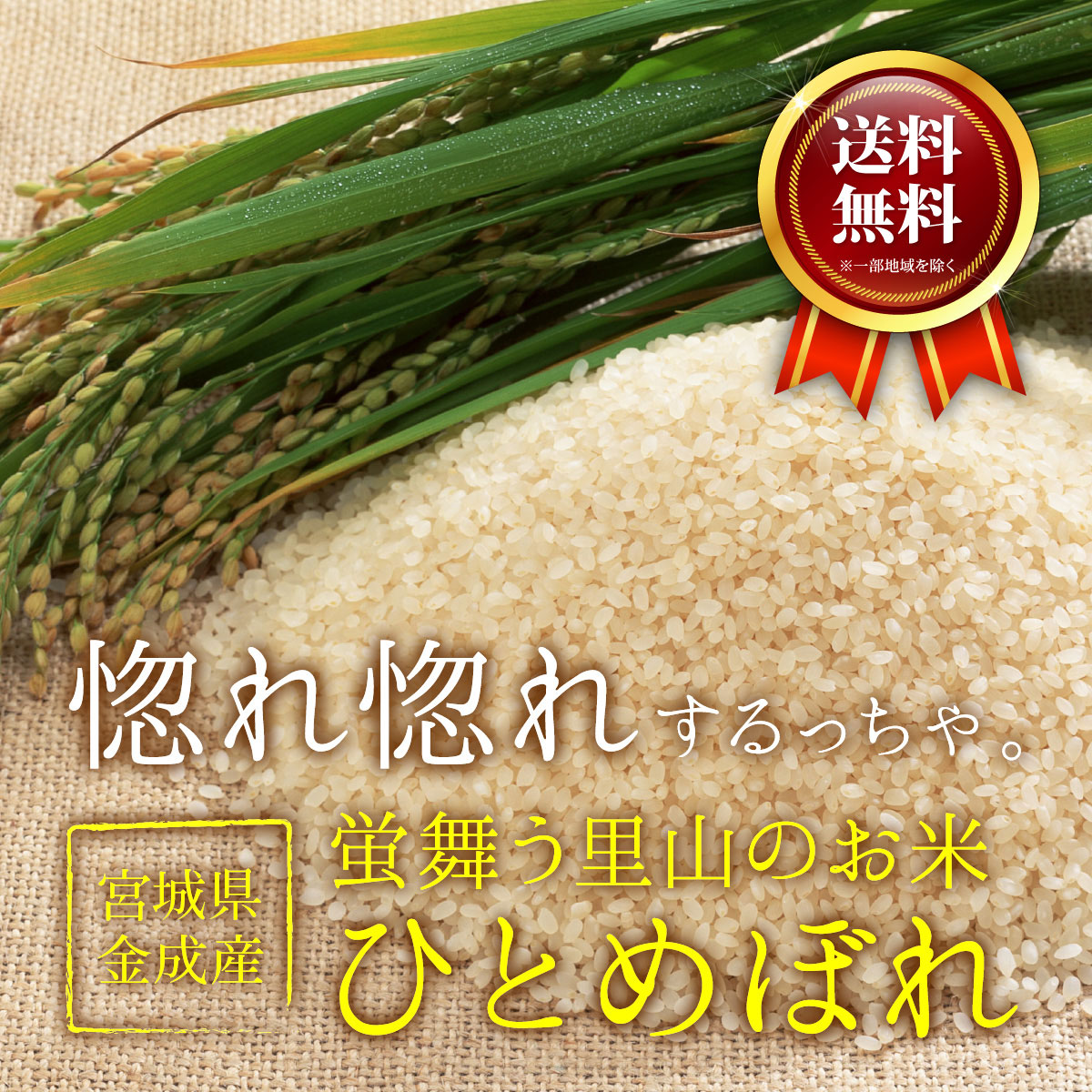 里山 ひとめぼれ 白米 米 30kg 送料無料 宮城県産 金成産 令和3年産 《30kg（5kg × 6袋）》 白米 お米 30kg 米30kg 米30キロ 宮城県 ひとめぼれ 国内産米 精米 単一原料米 検査米 ブランド米