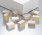 パラフィン用木製ブロック　小　　100入 1