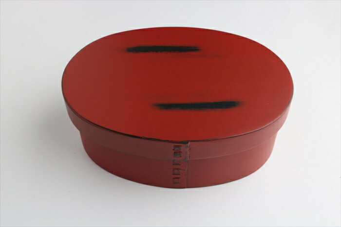 曲げわっぱ 漆塗り 赤 お弁当箱 弁当箱 一段 わっぱ弁当 小判 ランチボックス 杉 木製 ギフト プレゼント 誕生日