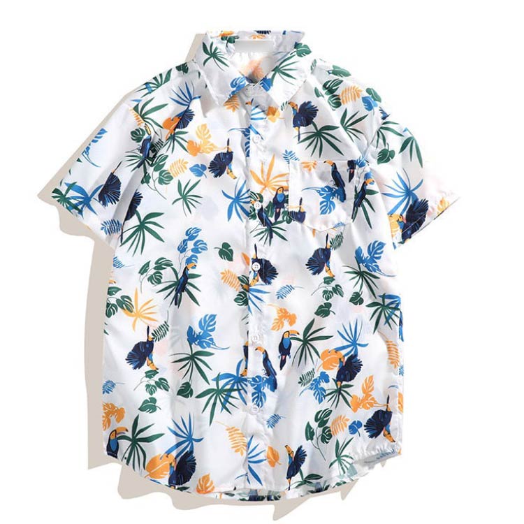 アロハシャツ メンズ レディース シャツ 半袖シャツ アロハシャツ 柄シャツ 薄手 ハワイアン 夏 夏服 リゾートウエディング おしゃれ カジュアル ハンサム レトロ 夏 海 リゾート 旅行 ボタニカル トップス 花柄 男女兼用 かわいい ゆったり 送料無料 rise-shop-mysite-10001471 RISE SHOP JAPAN サンプル画像2