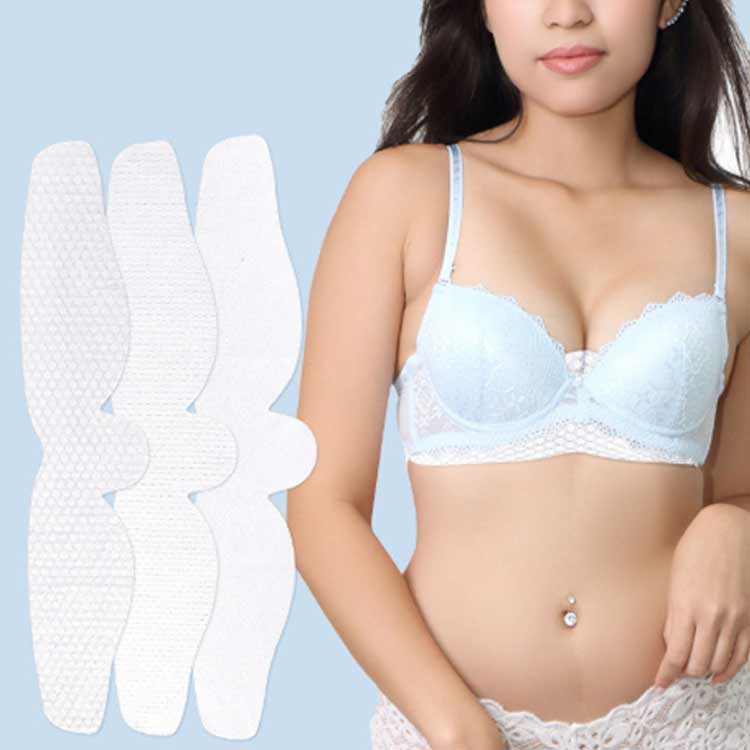 汗取りパッド 胸パット 使い捨て 汗とりパット 汗取り胸パット 夏用 レディース 汗取り胸パッド パット 胸元の汗を吸収 胸の谷間用 胸元の汗を吸収 1セット10枚入り コットン 素材 谷間汗取りパッド 吸水速乾 吸汗速乾 汗染み対策 汗じみ防止 送料無料