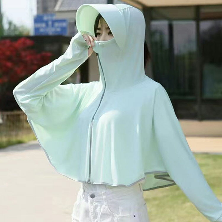 UV パーカー 冷感 レディース UVカット 長袖 ラッシュガード 遮光 UVパーカー メッシュ 通気口 指穴 つば フード付き 日焼け防止 服 薄手 薄着 遮光 ショート 通気性抜群 大きいサイズ トップス 吸湿 通気 紫外線対策 送料無料
