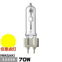 岩崎 MT70CEH-W/G12 セラミックメタルハライドランプ セラルクスT 透明形 白色 G12口金形 任意点灯形