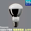 パナソニック K-RD100V75W/D 電照用電球 みのり 75形 ホワイト 口金E26 