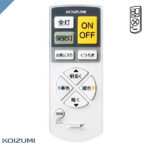 ��⥳�󡡥�����󥰥饤���ѡ��������ߡ�AE44865E����⥳��ۥ�����դ���Ĵ���б����������ݰ��������������ꥹ���å���Ĵ����Ĵ�����������ȿ������뤯���Ť���ON�����ޡ���ON-OFF�����Ĥ��������å��������ͥ륹���å�����������������KOIZUMI���������߾���