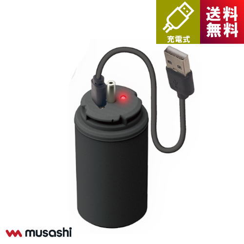 ムサシ LED-RC830B LED-RC830用替バッテリー