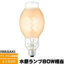 (受注生産品 納期3-4か月)岩崎 LDS15L-G/G721 LEDioc LEDライトバルブG 15W ナトリウム色 E26 専用電源ユニット必要 LDS15LGG721