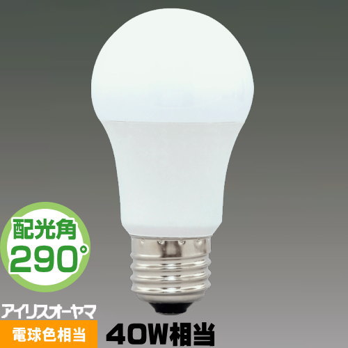 樂天商城 - アイリスオーヤマ LDA5L-G/W-4T5 LED電球 一般電球形 40W相当 電球色相当 全方向 LDA5LGW4T5