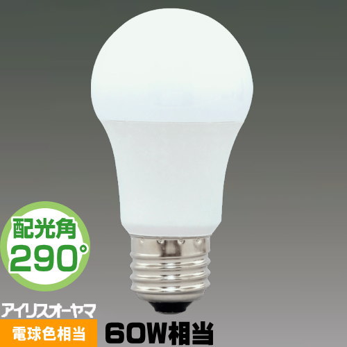 樂天商城 - アイリスオーヤマ LDA8L-G/W-6T5 LED電球 一般電球形 60W相当 電球色相当 全方向 LDA8LGW6T5