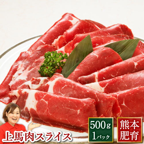 馬肉 ギフト 上 馬肉 ギフトスライス 約500g 熊本 利他フーズ 新鮮 お取り寄せ 馬肉 食べ物 惣菜 プレ..