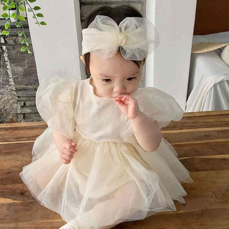 ワンピース 夏 セレモニードレス ロンパース 半袖 70 80 秋 ベビー ベビードレス チュール 60 ベビー 女の子 結婚式 フォーマル