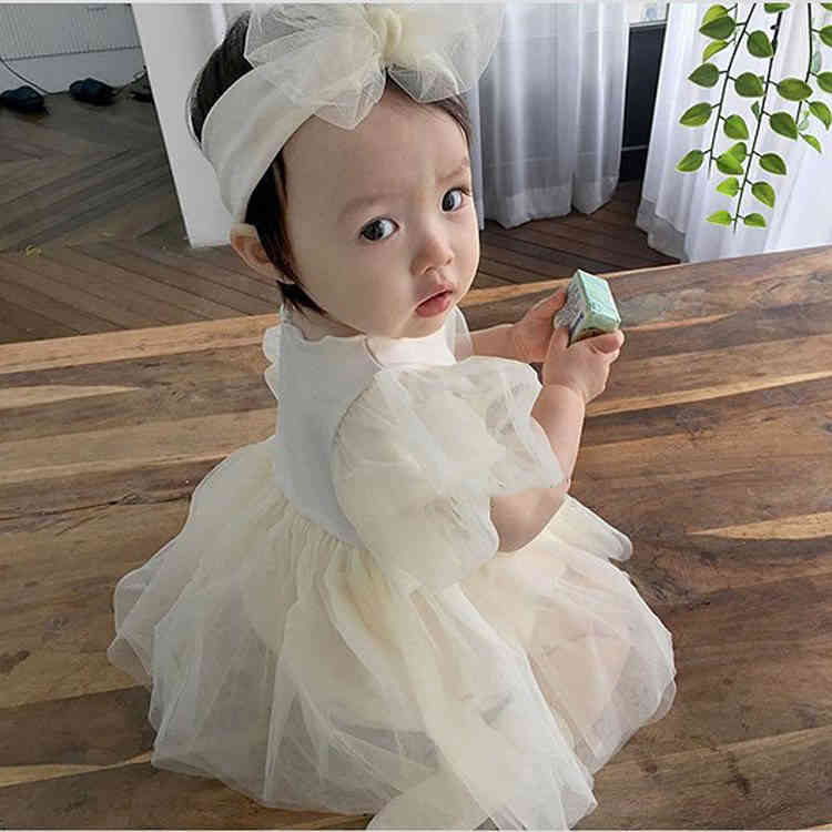 ワンピース 夏 セレモニードレス ロンパース 半袖 70 80 秋 ベビー ベビードレス チュール 60 ベビー 女の子 結婚式 フォーマル