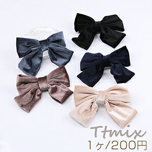 Rakuten - ヘアバレッタ ヘアアクセサリー リボン 10×13cm（1ヶ）