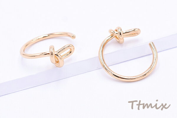 リング 指輪 デザインリング 1.7×22mm ゴールド【1ヶ】