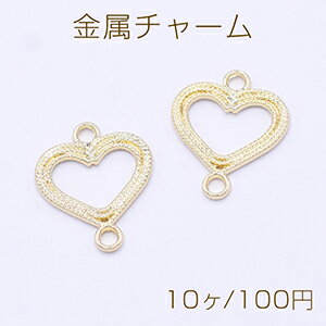 仕　様 サイズ約16×19mm材　質合金製重さ約8g/パック 入　数 10ヶ 注意事項 ●海外生産のため、輸入、生産時期に、擦り傷・バリ・歪み・メッキムラなどある場合がありますが。 ●生産メーカーの都合により、再入荷時にサイズや色味、裏側などメインではない箇所のデザインが多少変更となる場合がございます。 ●商品の色はブラウザや、PCモニターの環境・設定などにより実際と若干異なる場合がございます。 ●当店取り扱い商品は手芸パーツです。 ●用途外のご使用はおやめください。 卸売価格のため、バリや欠け、色ムラ、サビなどがある状態の商品が含まれる場合がございます。 返品交換は出来かねますので、ご理解・ご協力をお願い申し上げます。 ※入荷時（パッキング済み）の商品をそのまま発送いたします。下記内容をご理解・ご了承いただいた上でご注文ください。 　◆商品詰め工程において埃や小さなごみが混じることがございます。 　◆手作り、海外生産の為、多少の柄ずれ、キズ、汚れがある場合がございます。 　◆欠けたものや変形したものが混じっている場合がございます。