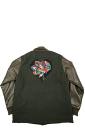 yzVarde77(ofZueBZu)`JUNKIE HEART STUDIUM JACKET`