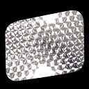 【送料無料】【UD クオン/パーフェクトクオン/フレンズコンドル 安全窓パネル ウロコ柄】Quon トラック デコトラ パーツ トラック用品 ステンレス Roy...