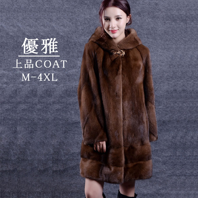 樂天商城 - ファーコート レディース 毛皮コート ミンク レディースファー フェイクファー ロッグコート 大きいサイズ きれいめ フード付き アウター 優雅 上品アウター おしゃれ 暖かい 防寒 冬服 秋服 新作 送料無料
