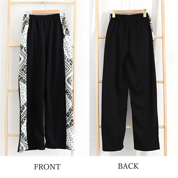 レディース ストレートパンツ 脚長 ハイウエスト ヒップホップ hiphop 着やせ ゆったり ワイドパンツ 運動 リラックス パンツ ジョガーパンツ春秋 ボトムス 夏 韓国