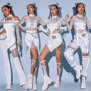 ダンス衣装 大人 上下セット セットアップ レディース ヒップホップ ダンス 衣装 ジャズダンス 社交ダンス DS クラブ 韓国 ダンス 衣装 演出服 派手 ダ...