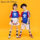 キッズダンス衣装 K-POP 子供服 セットアップ キッズ 大人 女の子 男の子 半袖 tシャツ スカート ヒップホップ ジャズダンス 社交ダンス 衣装 演出服 派手 キッズウェア おしゃれ hiphop 団体服 おしゃれ 練習着 普段着 舞台用 ステージ ダンスウェア ブルー