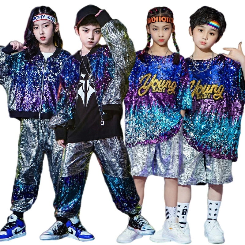 楽天R’s zakkaキッズ ダンス ヒップホップ 衣装 セットアップ キラキラ 子供服 キッズ 大人 女の子 男の子 半袖 長袖 パンツ ジャズダンス 社交ダンス K-POP 衣装 演出服 派手 キッズウェア おしゃれ hiphop 団体服 おしゃれ 練習着 普段着 舞台用 ステージ ダンスウェア 送料無料