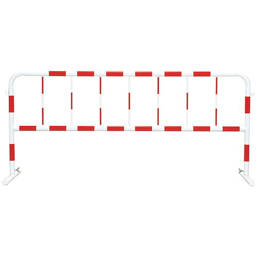 公団型バリケード 白/赤（反射） 900×2000