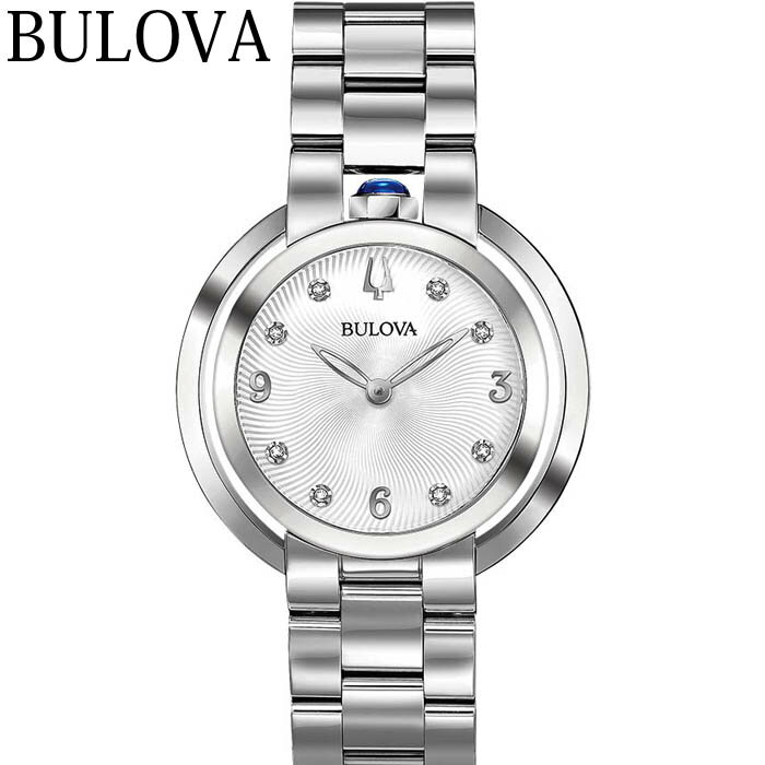 アウトレット ブローバ BULOVA レディース 腕時計 ルビアコレクション ダイヤモンドウオッチ シルバー 96P184