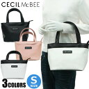 【新生活応援フェア】セシルマクビー CECIL McBEE トートバッグ S CM121117 ブラック ホワイト ピンク レディース トートバッグ かばん 鞄 かばん バッグ ギフト (JC)