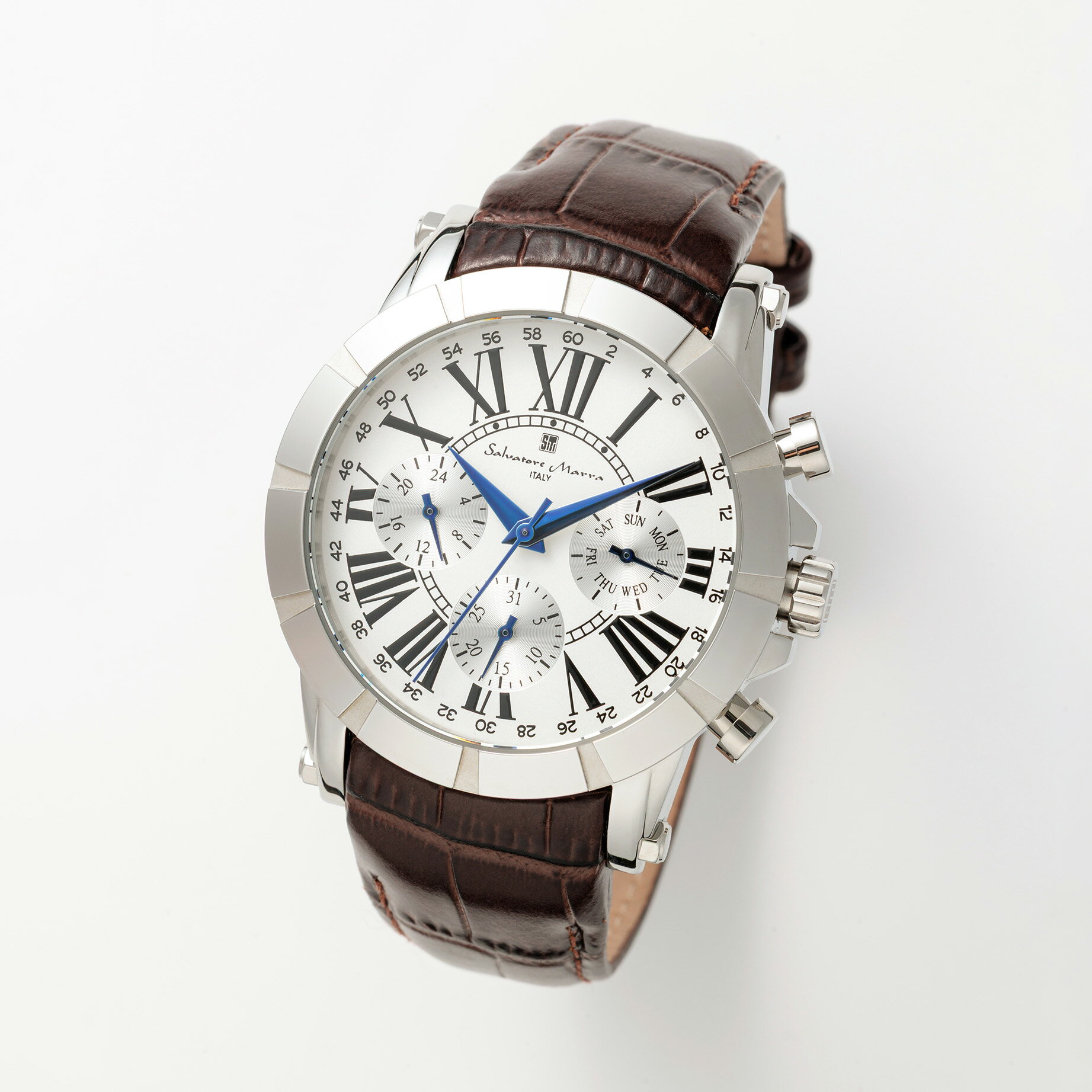 FRANCK MULLER - Salvatore Marra サルバトーレマーラ　腕時計 マルチファンクション　SM25101-SSWH メンズ レディース 時計 ギフト