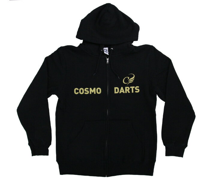 ■商品説明COSMO DARTSロゴ Tシャツ ＆ パーカーCOSMO DARTSのロゴをシンプルにプリントしたTシャツとパーカーです。パーカーは一年を通してご利用いただけるよう薄手のタイプとなっております。■ロゴパーカー(cm)サイズ：WM S M L XL XXL身丈：63 64 67 70 73 76身幅：45 47 50 53 56 59肩幅：37 41 44 47 50 53袖丈：58 61 62 63 63 64