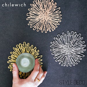 チルウィッチ コースター ブルームchilewich Bloom Coasterサイズ：約12.2×12.2cm【ゆうパケット可】