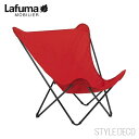 バタフライチェアLafuma MOBILIER ラフマ チェア LFM2777 6534 pop up XL Airlon ポップアップ Garance ガランス 赤 レッド ルージュ サイズ 収納時φ12×H116cm 重量2.65kg 最大耐荷重110kg