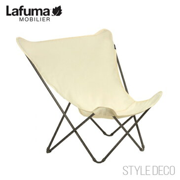 【マラソン最大P43倍】2019年 Lafuma MOBILIER ラフマ チェアLFM2777 8914 pop up XL Airlonポップアップ Ecru エクリュ 白 生成り ホワイト アイボリーサイズ 収納時φ12×H116cm使用時W78×D60×H99cm SH30cm重量2.65kg 最大耐荷重110kg