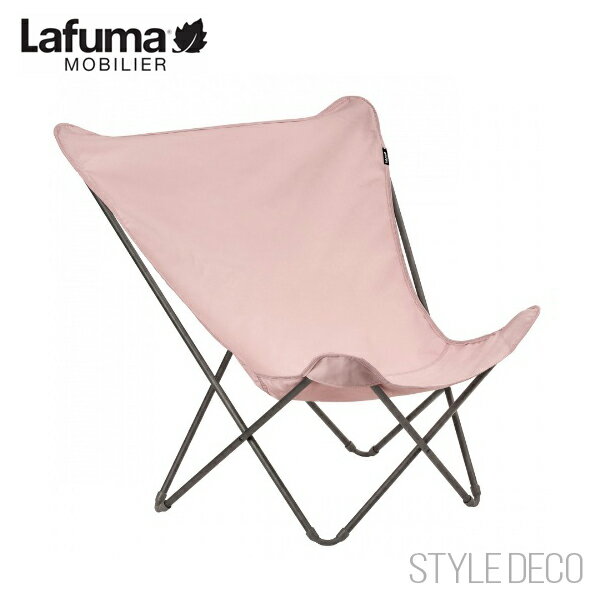 バタフライチェアLafuma MOBILIER ラフマ チェア LFM2777 8912 pop up XL Airlon ポップアップ Rose Tulip ローズ チューリップ ピンク 桃色 サイズ/収納時φ12×H116cm 重量2.65kg 最大耐荷重110kg