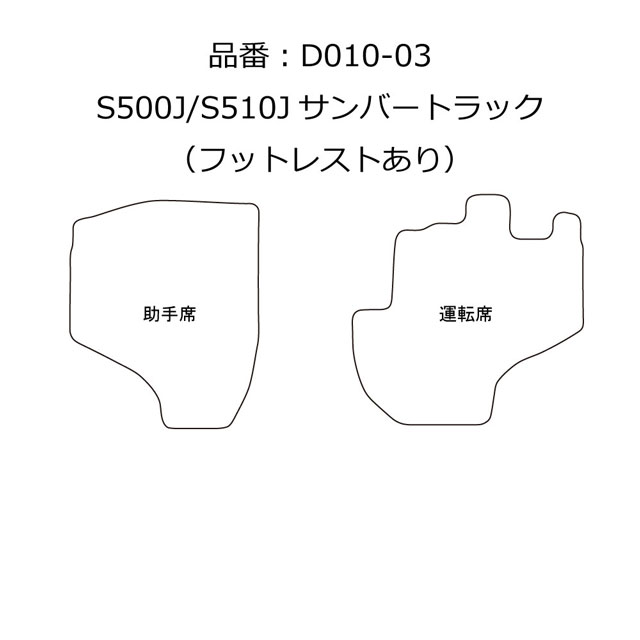 【9/4-11限定エントリーでP10倍】 日本製 トラック フロアマット カーマット トラ...