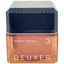 NUMBER THREE ナンバースリー DEUXER デューサー Medium soft wax ミディアムソフトワックス 3 80g